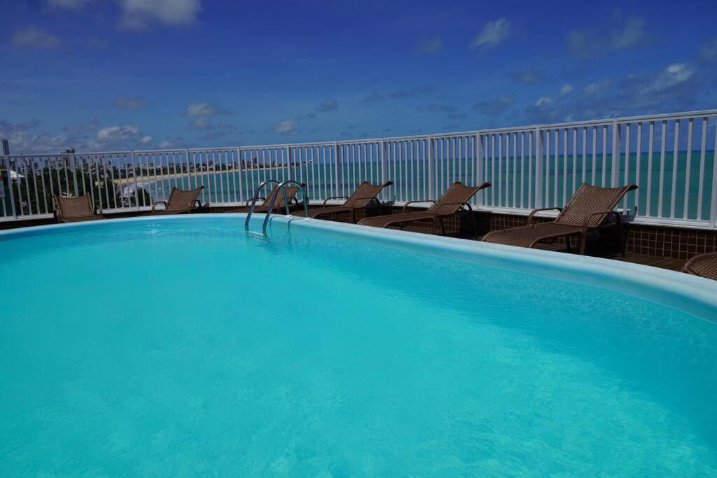 Flat A Beira Mar C/ 2 Quartos Joao Pessoa Luaran gambar